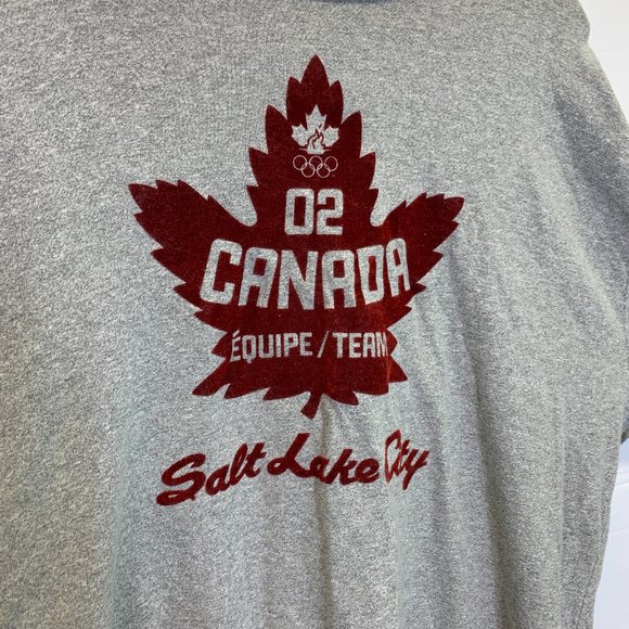 Mens Roots Canadian salt lake city t-shirt - Picture 2 of 6